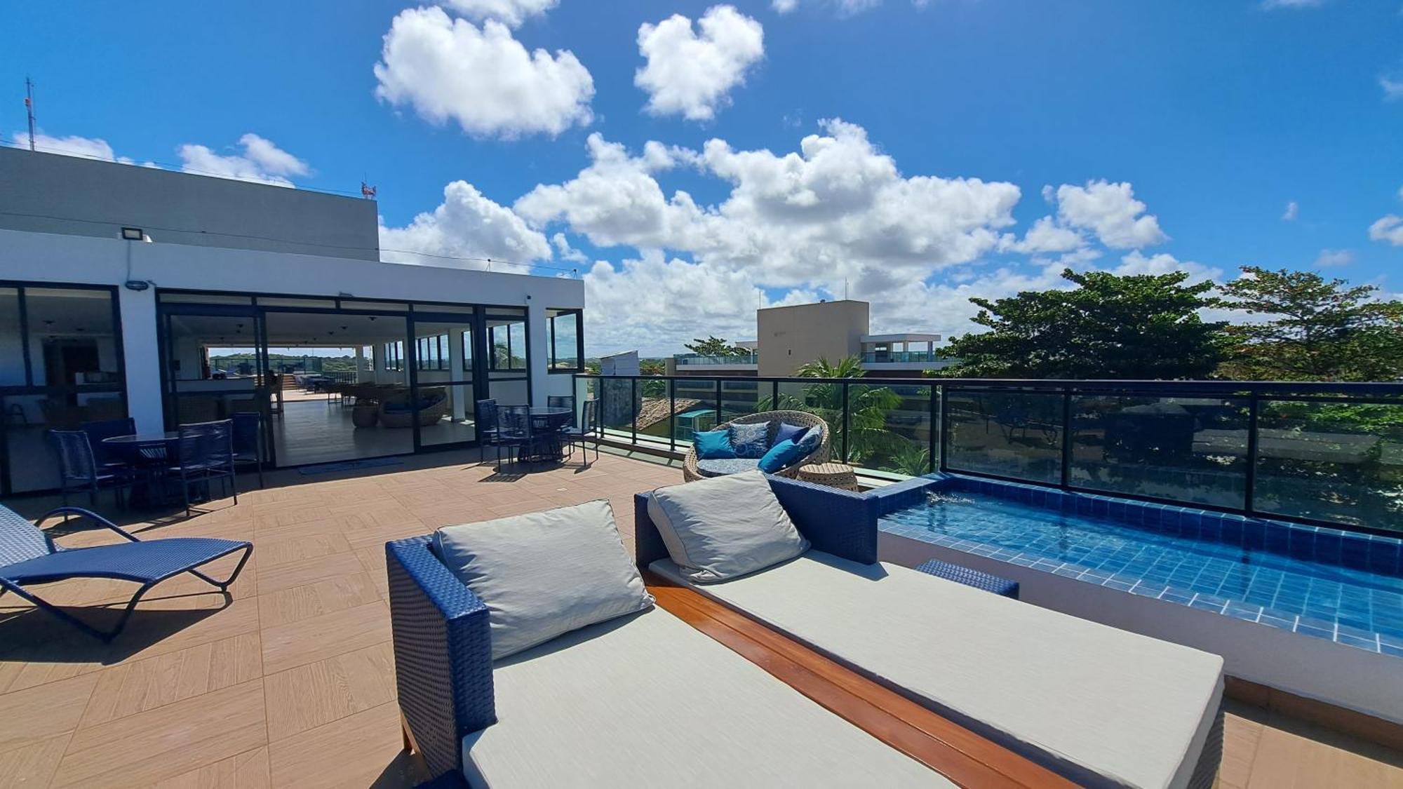 Apartamento Com Piscina No Condominio Maraca2 Ipojuca Esterno foto